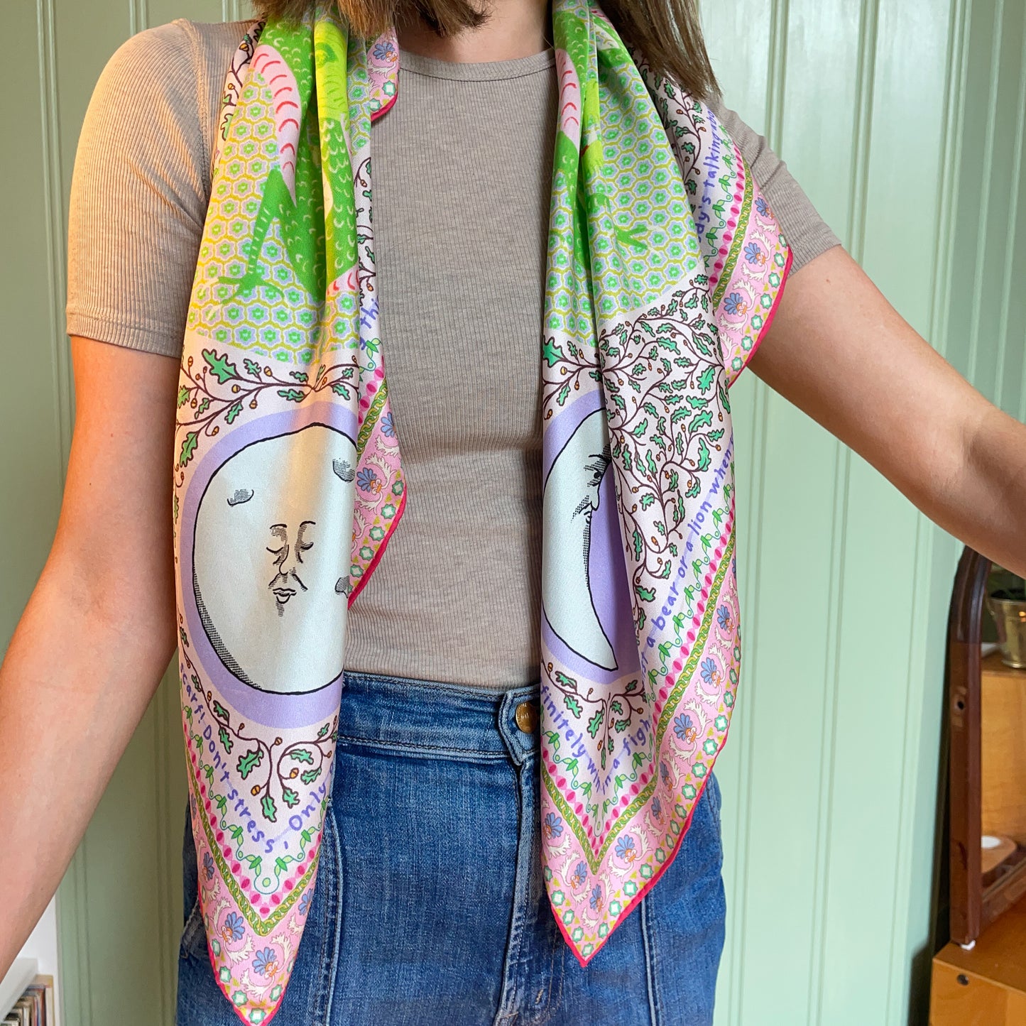 Strength Silk Scarf