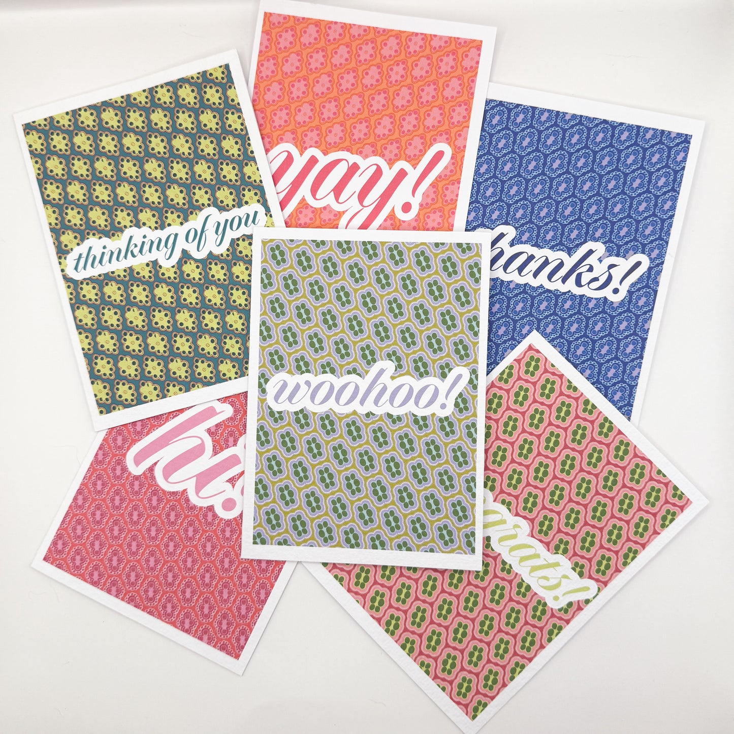 greeting cards sampler 6 pack