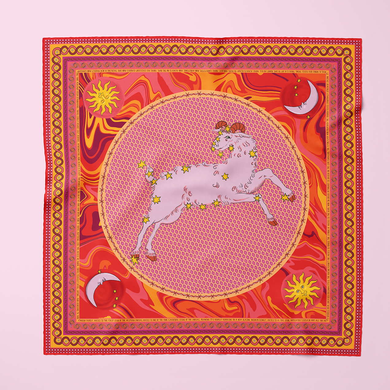 Aries Silk Scarf