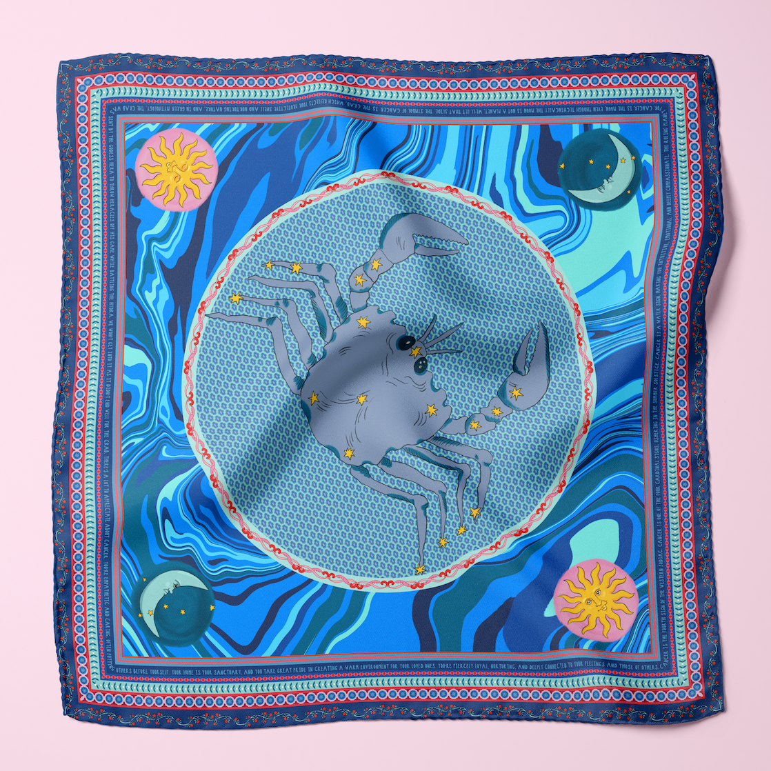 Cancer Silk Scarf