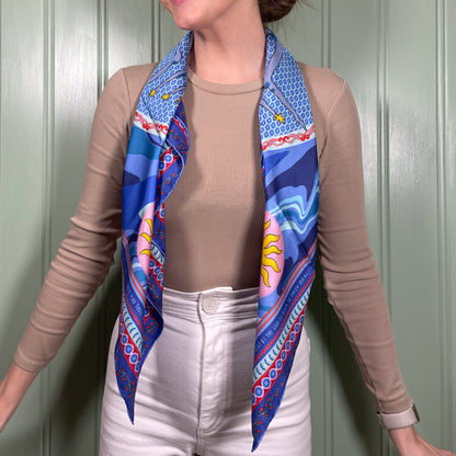 Cancer Silk Scarf