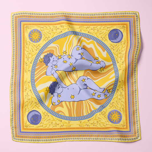 Gemini Silk Scarf