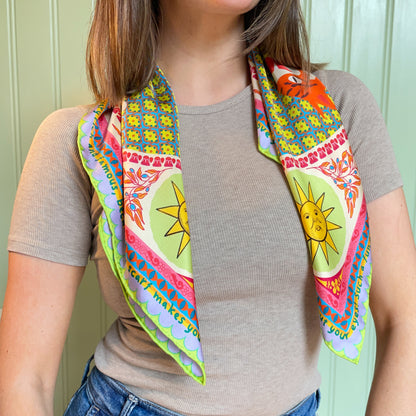 Terrific Tiger Silk Scarf