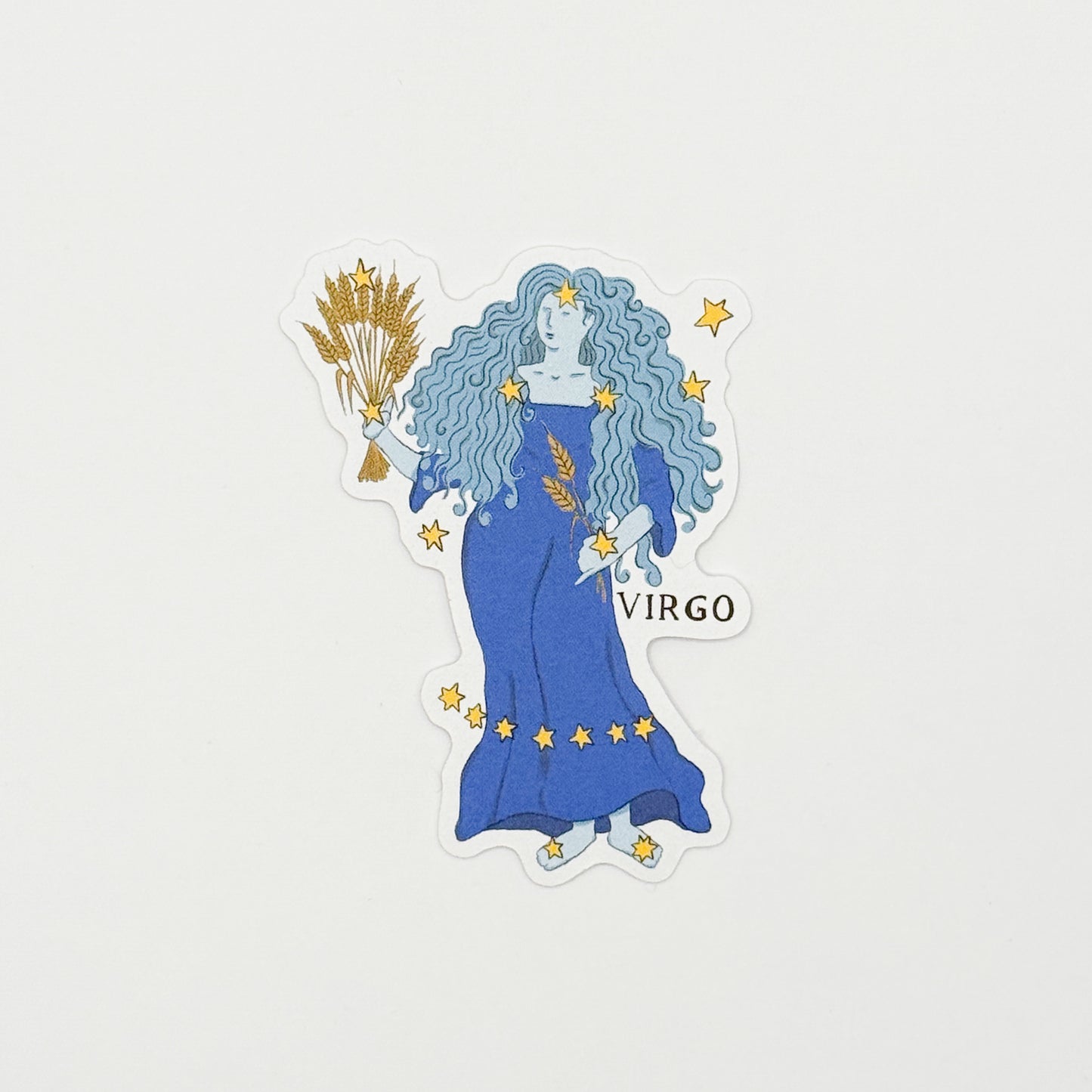 Virgo Compostable Sticker