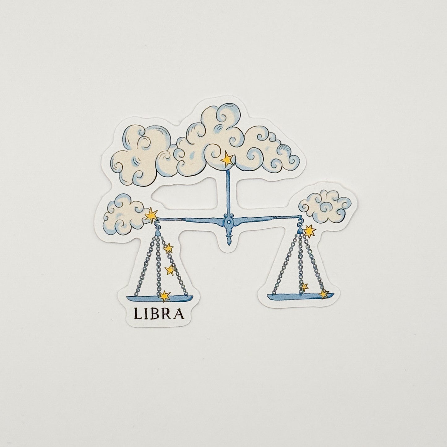 Libra Compostable Sticker
