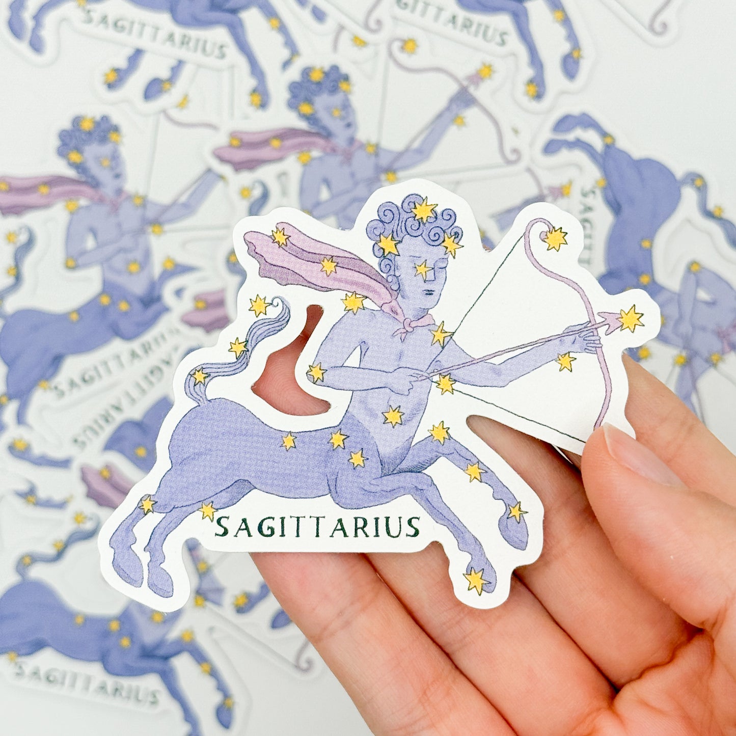 Sagittarius Compostable Sticker
