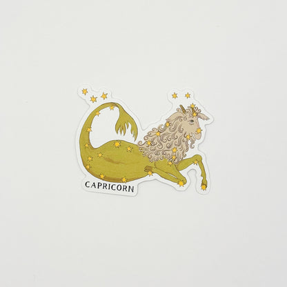 Capricorn Compostable Sticker