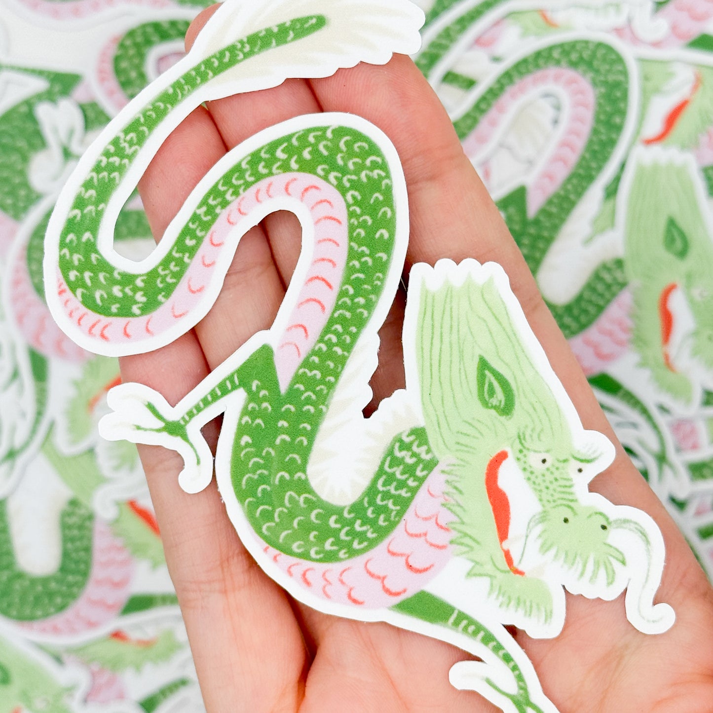 Mighty Dragon Vinyl Sticker