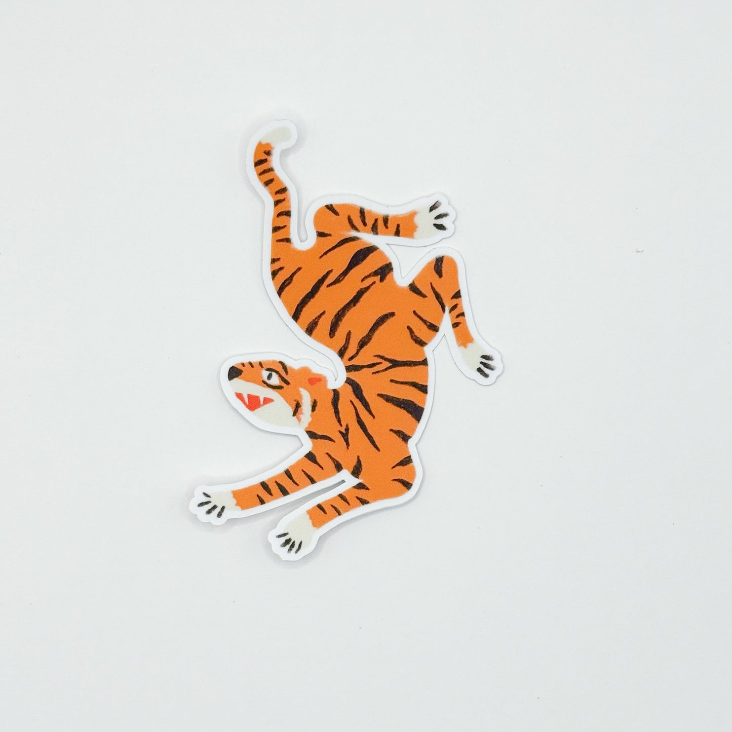 Terrific Tiger Vinyl Sticker