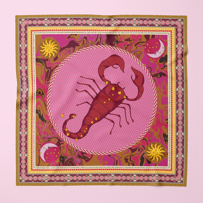 Scorpio Silk Scarf