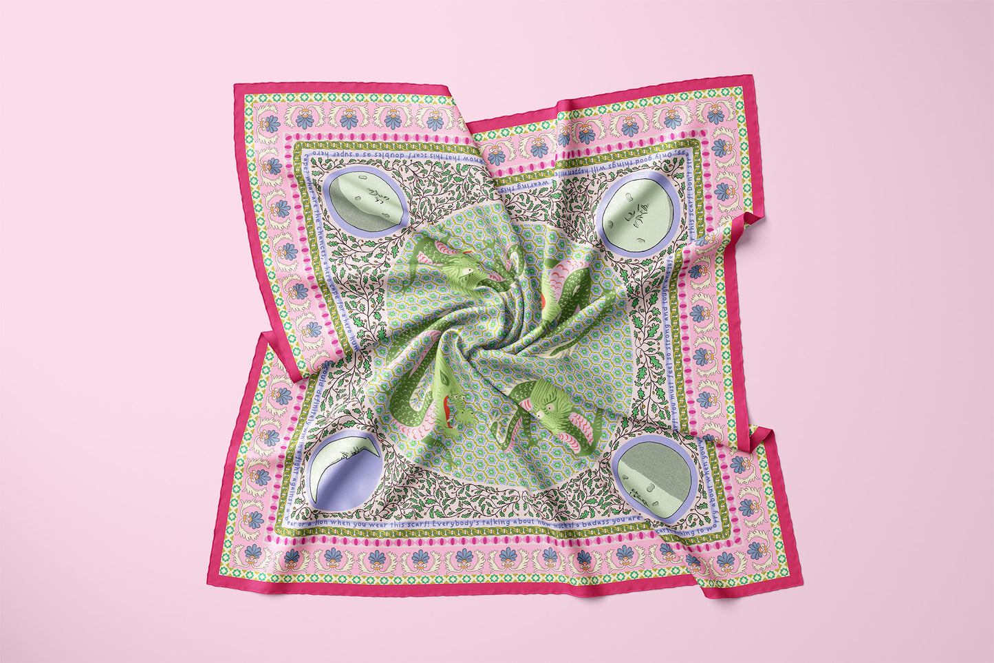 Strength Silk Scarf