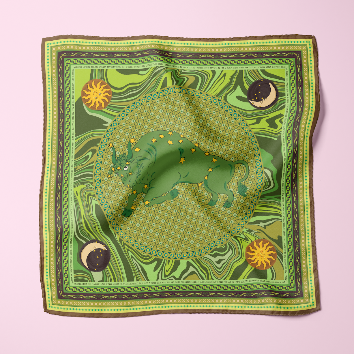 Taurus Silk Scarf