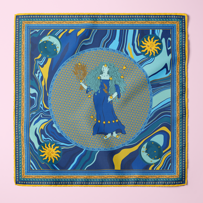 Virgo Silk Scarf